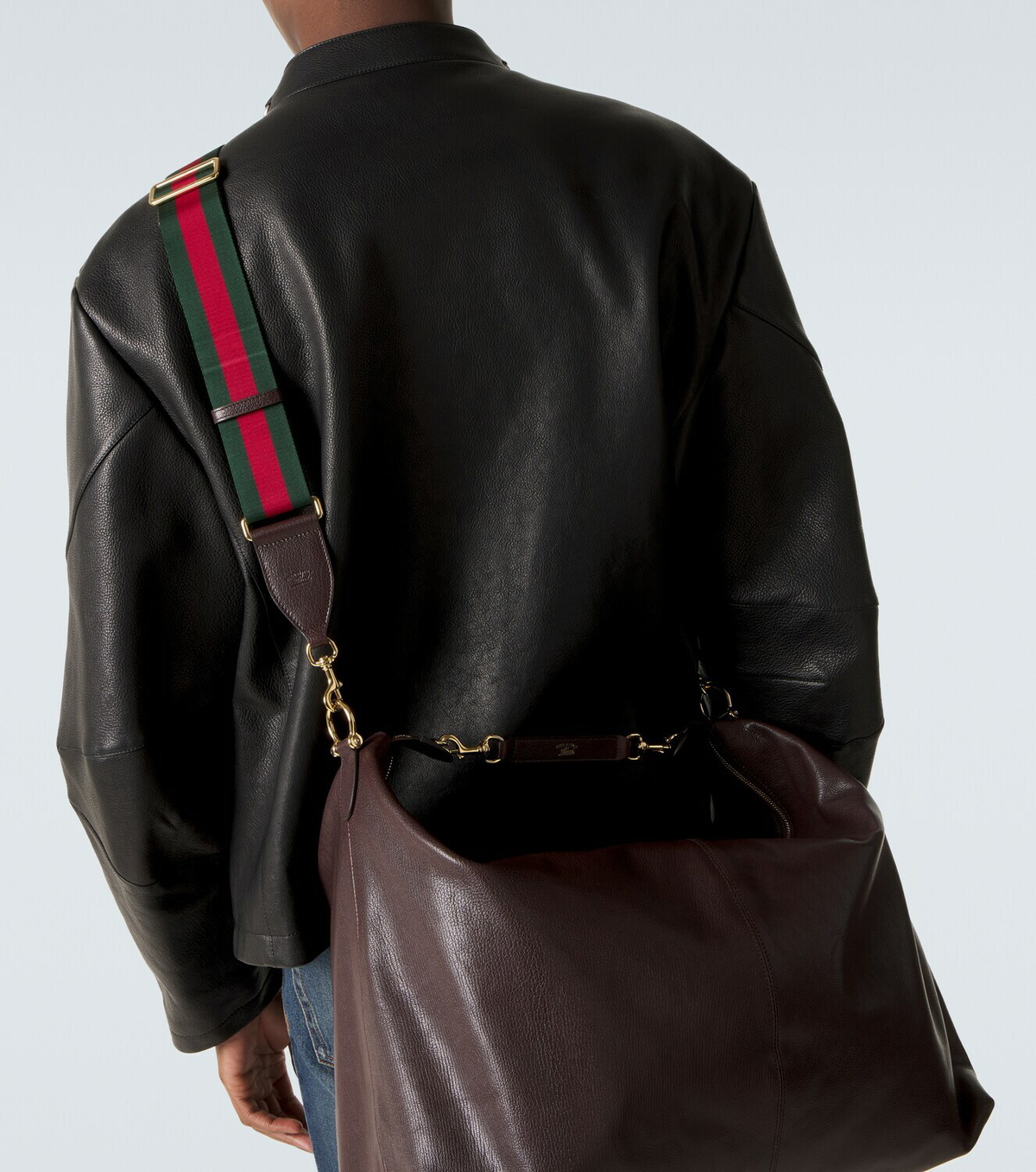 Gucci Brera Large leather tote bag