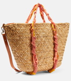 Zimmermann Large macramé-trimmed basket bag