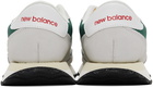 New Balance Gray & Green 237 Sneakers