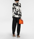 Loewe Printed velvet top