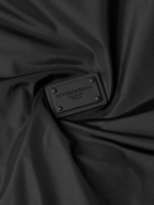 Dolce&Gabbana - Logo-Appliquéd Shell Bomber Jacket - Black