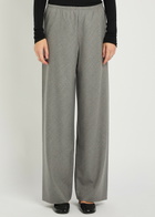 Maria Mcmanus Straight-leg Stretch-wool Trousers Grey