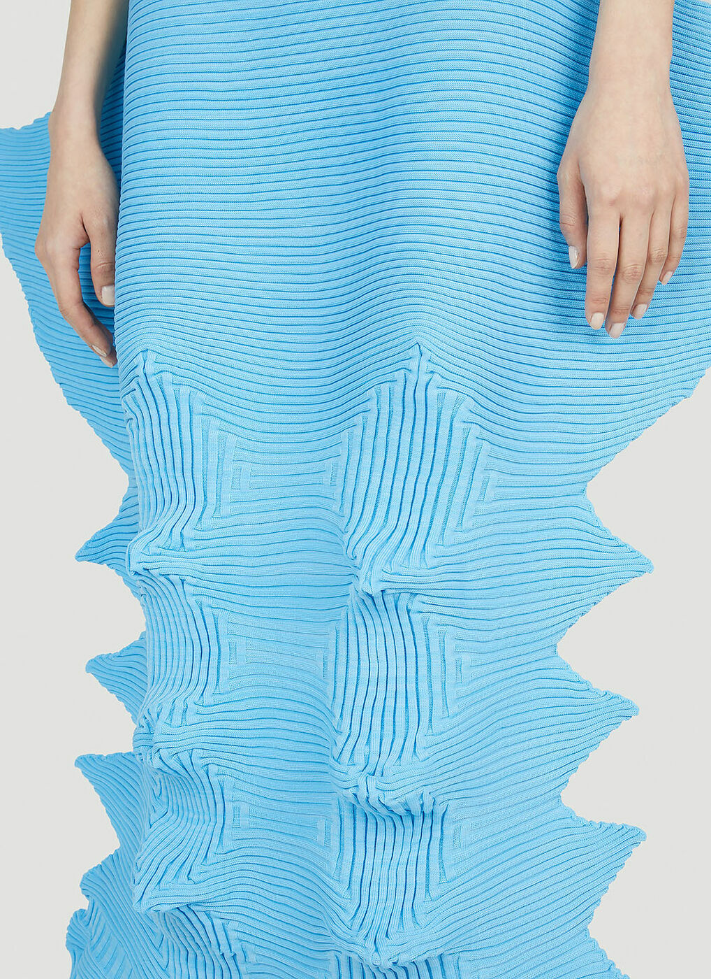 スカート ISSEY MIYAKE 'Linkage' skirt Issey Miyake Brown Linkage Maxi Skirt Issey Miyake Men