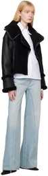 Victoria Beckham White Embroidered Shirt