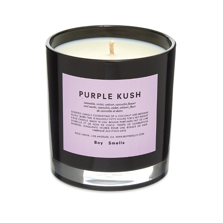 Photo: Boy Smells Purple Kush Scented Candle