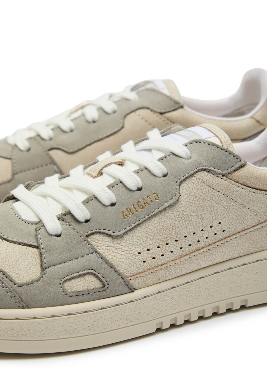 Axel Arigato Dice Lo Panelled Leather Sneakers Beige