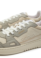 Axel Arigato Dice Lo Panelled Leather Sneakers Beige