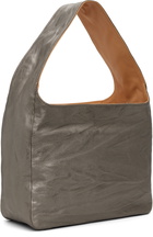 OUR LEGACY Silver Brick Bag