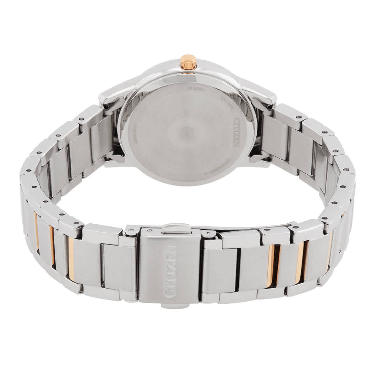 Citizen Lady Copper Dial Two-Tone Watch FE1244-72A