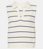 Velvet Nayla cotton and cashmere sweater vest