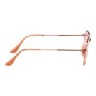 Ray-Ban Copper and Pink Hexagonal Evolve Sunglasses