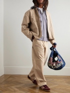 Carhartt WIP - OG Single Knee Printed Straight-Leg Organic Cotton-Canvas Trousers - Neutrals