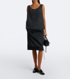 Prada Patent leather loafer pumps