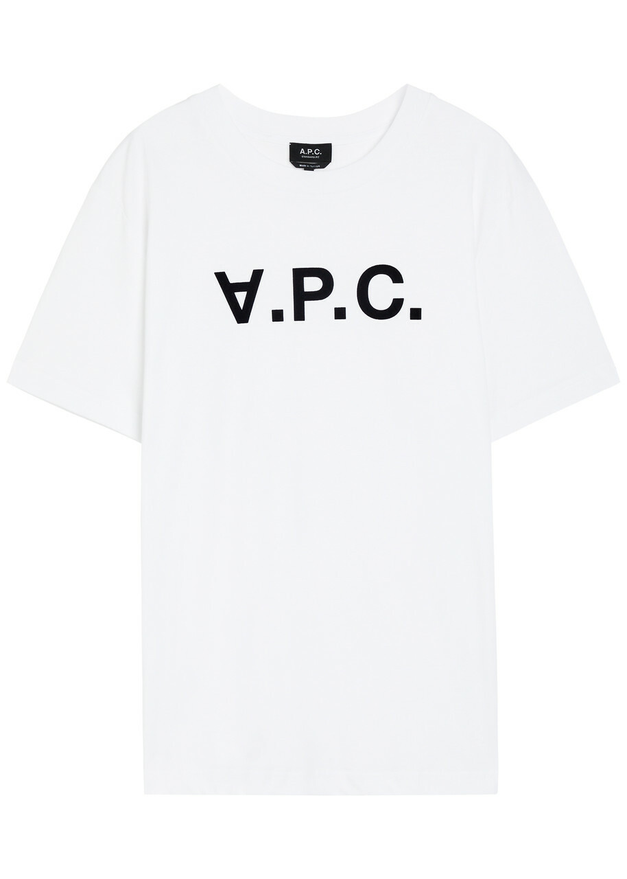 A.P.C. Standard Logo Cotton T-shirt White