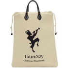 Gucci White Chateau Marmont Laundry Tote