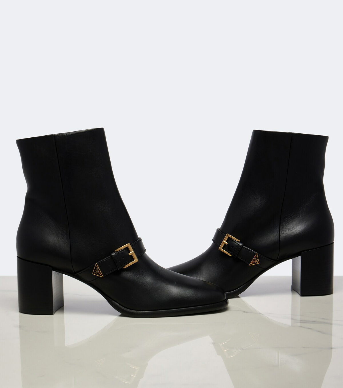 Prada Leather ankle boots