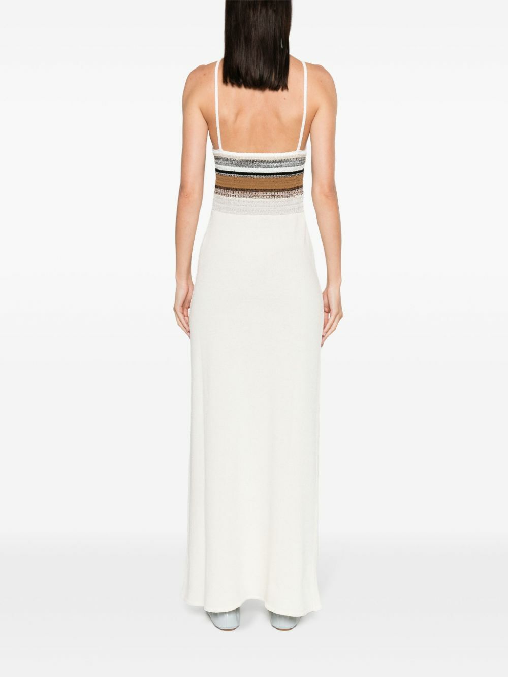Proenza Schouler White Naomi Chochet-Panel Dress Proenza Schouler