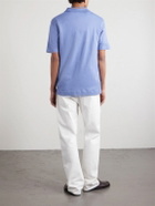 Massimo Alba - Aruba Linen and Cotton-Blend Polo Shirt - Purple