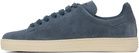 TOM FORD Blue Suede Warwick Sneakers