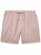 Save Khaki United - Easy Straight-Leg Cotton-Corduroy Drawstring Shorts - Pink