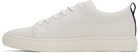 PS by Paul Smith Off-White Leather Lee Sneakers