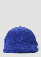 Marni - Faux Fur Cap in Blue