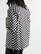 Off-White - Checked Cotton-Twill Shirt - Black