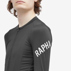 Rapha Men's Pro Team Long Sleeve Jersey in Grey/Black/White