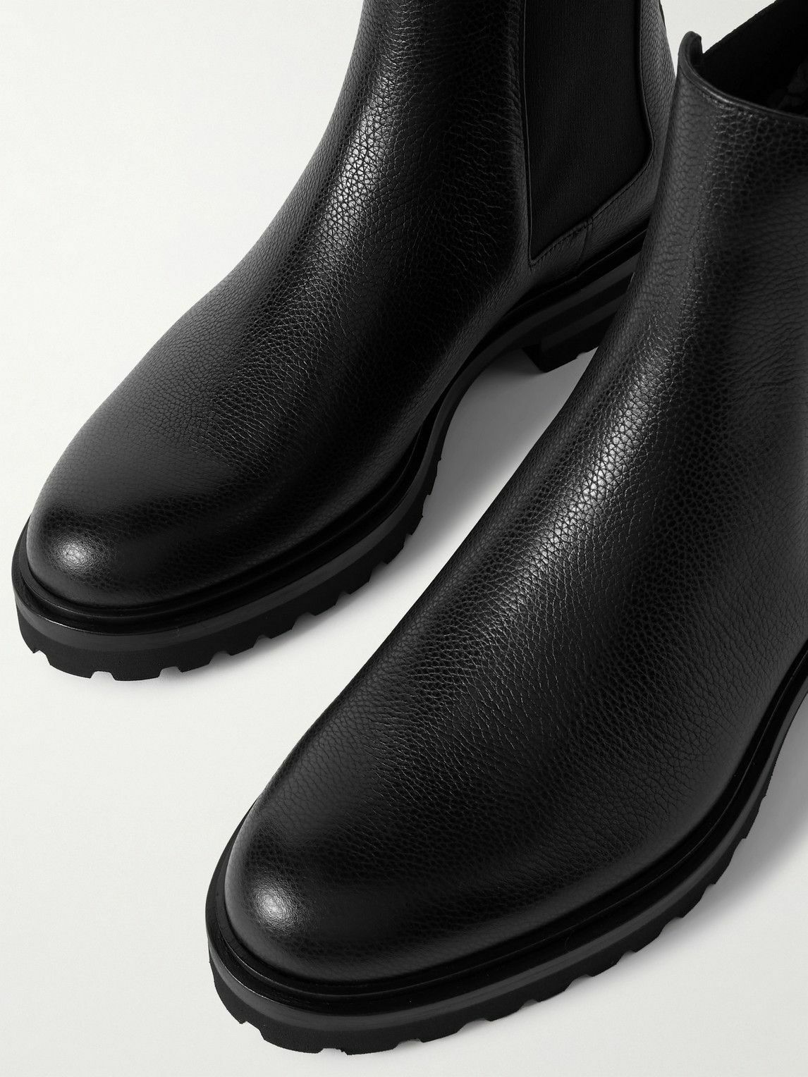 Dolce&Gabbana - Altavilla Full-Grain Leather Chelsea Boots - Black
