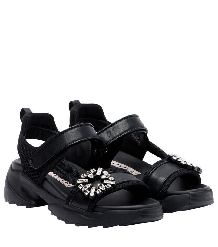Photo: Roger Vivier Viv' Run embellished sandals