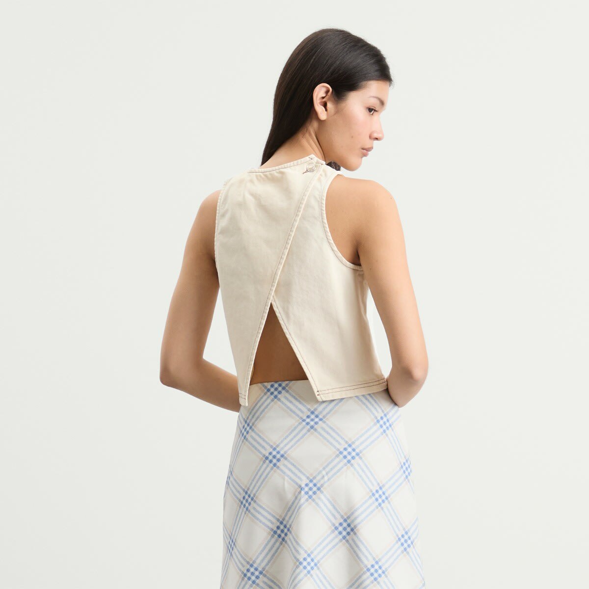 Hosbjerg Women's Bree Top in Off White