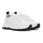 Pierre Hardy White and Black Street Life Sneakers