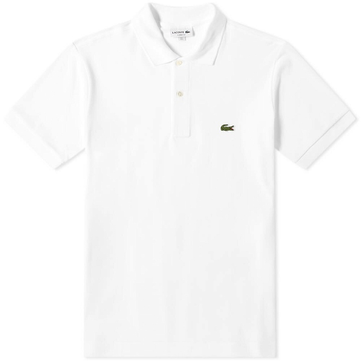 Photo: Lacoste Men's Classic L12.12 Polo Shirt in White