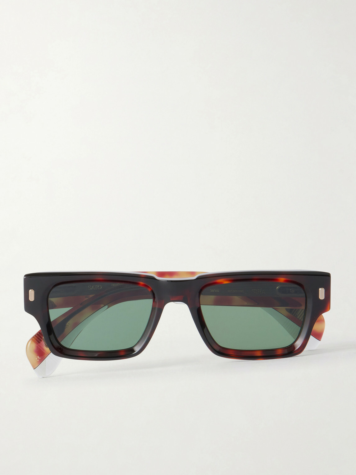 Sato - Sira Square-Frame Tortoiseshell Acetate Sunglasses