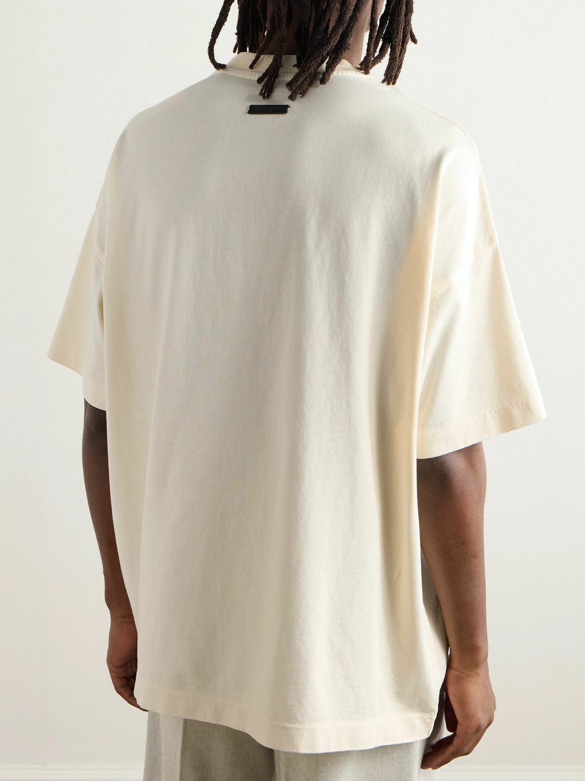 Fear of God - 8 Oversized Logo-Print Cotton-Jersey T-Shirt