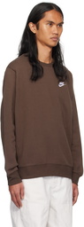 Nike Brown Crewneck Sweatshirt