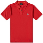 Paul Smith Men's Zebra Polo Shirt in Red