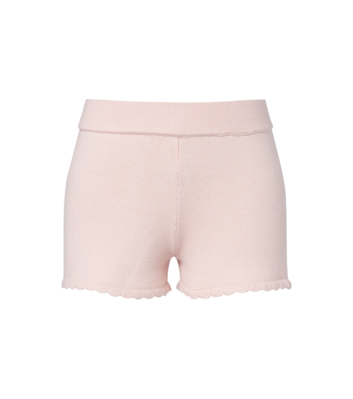 Photo: Posse Maisie knitted wool shorts