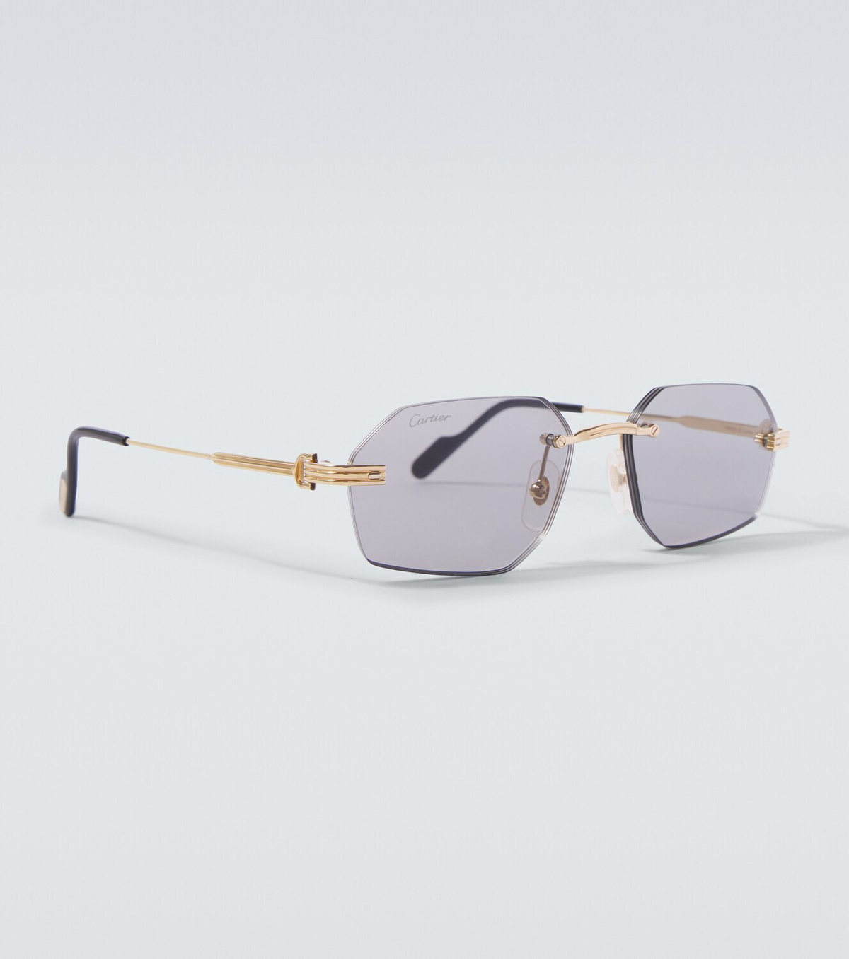 Cartier Eyewear Collection Première De Cartier rectangular sunglasses
