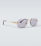 Cartier Eyewear Collection Première De Cartier rectangular sunglasses