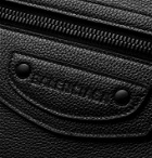 Balenciaga - Logo-Detailed Full-Grain Leather Pouch - Black