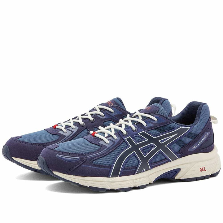 Photo: Asics Men's Gel-Venture 6 Sneakers in Grand Shark/Midnight