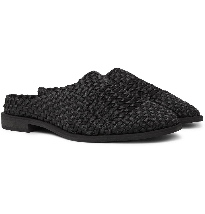 Photo: Hender Scheme - Woven Nylon Sandals - Black