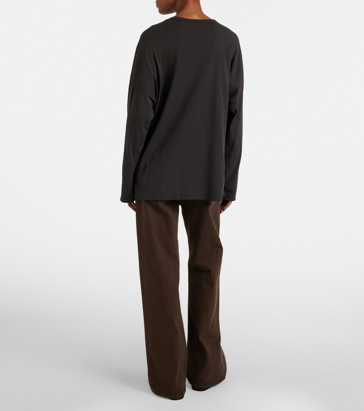 The Row Finbar wide-leg jeans
