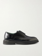 VINNY's - Officer Polished-Leather Derby Shoes - Black