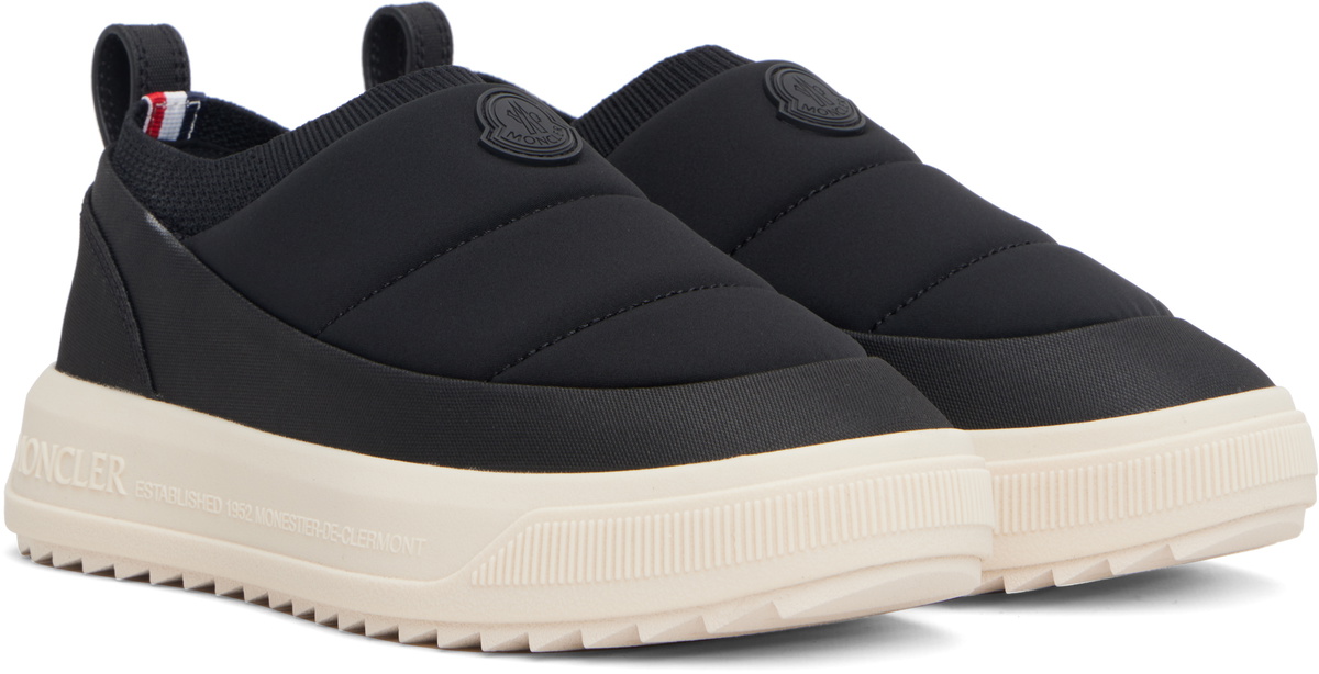 Moncler Black Altive Slip-On Trainer Sneakers