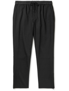 Club Monaco - Slim-Fit Stretch Cotton and Nylon-Blend Trousers - Black