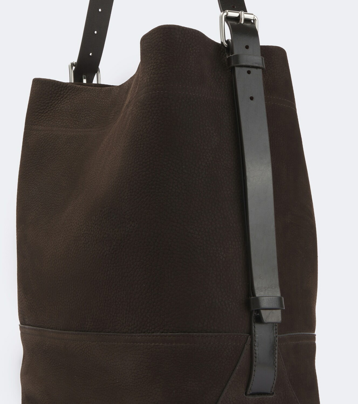 Lemaire Belted leather tote bag