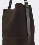 Lemaire Belted leather tote bag