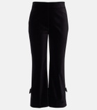 Posse Quincy cotton velvet cropped pants
